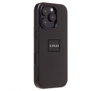 Чехол-накладка SM002 экокожа SafeMag для "Apple iPhone 16 Pro" (black) (234499)#2075647