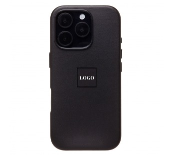 Чехол-накладка SM002 экокожа SafeMag для "Apple iPhone 16 Pro" (black) (234499)#2075649