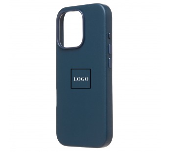 Чехол-накладка SM002 экокожа SafeMag для "Apple iPhone 16 Pro" (pacific blue) (234503)#2075668