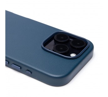 Чехол-накладка SM002 экокожа SafeMag для "Apple iPhone 16 Pro" (pacific blue) (234503)#2110011