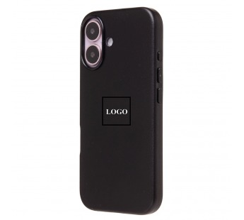 Чехол-накладка SM002 экокожа SafeMag для "Apple iPhone 16" (black) (234497)#2044621