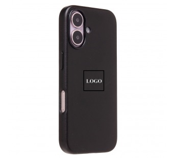 Чехол-накладка SM002 экокожа SafeMag для "Apple iPhone 16" (black) (234497)#2044620