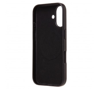 Чехол-накладка SM002 экокожа SafeMag для "Apple iPhone 16" (black) (234497)#2075665