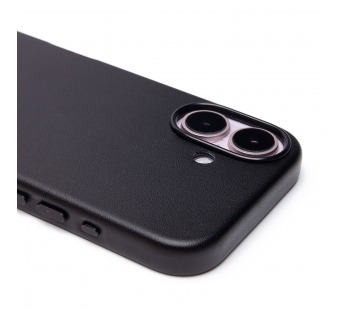 Чехол-накладка SM002 экокожа SafeMag для "Apple iPhone 16" (black) (234497)#2055886