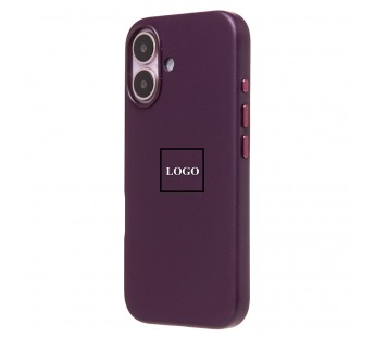 Чехол-накладка SM002 экокожа SafeMag для "Apple iPhone 16" (mulberry) (234505)#2044618