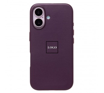Чехол-накладка SM002 экокожа SafeMag для "Apple iPhone 16" (mulberry) (234505)#2044619