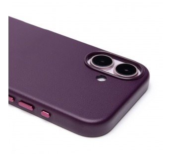 Чехол-накладка SM002 экокожа SafeMag для "Apple iPhone 16" (mulberry) (234505)#2055883