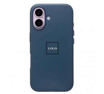 Чехол-накладка SM002 экокожа SafeMag для "Apple iPhone 16" (pacific blue) (234501)#2044616