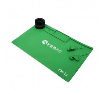 Коврик Mijing FM-11/12 для пайки (450*280 мм, силикон, термостойкий, с держателями)#2104060