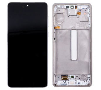 Дисплей для Samsung Galaxy A73 5G (A736B) модуль с рамкой Белый - OR (SP)#2078355