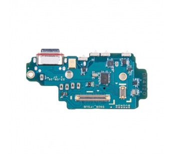 Шлейф для Samsung Galaxy S24 Ultra (S928E/Asia/America version) плата системный разъем/разъем SIM/микрофон - Премиум#2065346