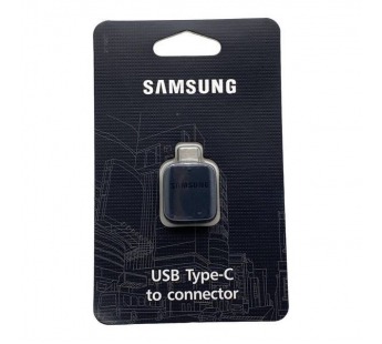 Адаптер Type-C - USB OTG Samsung Оригинал в упаковке Черный#2044824