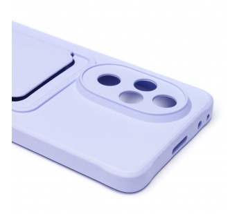 Чехол-накладка - SC304 с картхолдером для "Honor 200 Pro" (light violet) (233718)#2089500