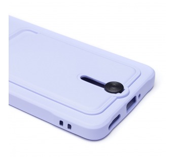 Чехол-накладка - SC304 с картхолдером для "Honor 200 Pro" (light violet) (233718)#2089501