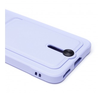 Чехол-накладка - SC304 с картхолдером для "Honor 200" (light violet) (233699)#2089503
