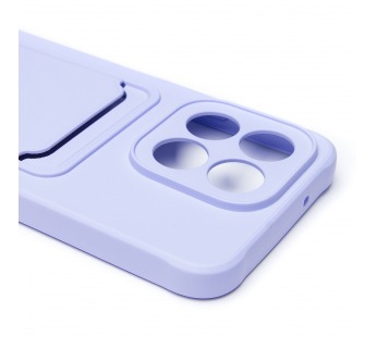 Чехол-накладка - SC304 с картхолдером для "Honor X6b" (light violet) (233903)#2089504