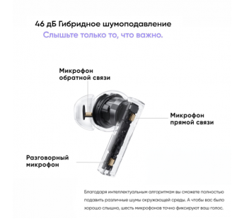 Беспроводные наушники Realme Buds T310 (RMA2303) black#2044938