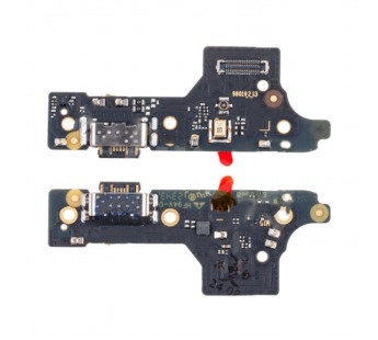 Шлейф для Xiaomi Redmi 12 4G (23053RN02Y) плата системный разъем/микрофон - Премиум#2064499