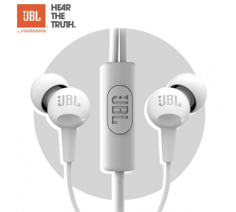 Проводные наушники 3.5 JBL TUNE С100SI ORG белые#2045997