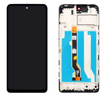 Дисплей для Infinix Hot 30 (X6831) в рамке + тачскрин (черный) (100% LCD)#2070076