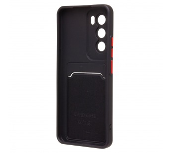 Чехол-накладка - SC337 с картхолдером для "OPPO Reno 12 Pro Global" (black) (235923)#2090186