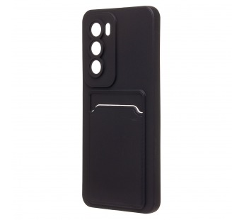 Чехол-накладка - SC337 с картхолдером для "OPPO Reno 12 Pro Global" (black) (235923)#2090188