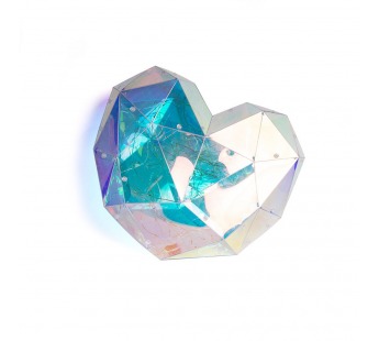 DIY Фигура светодиодная модель 6 "Sweet Heart" Сердце, 22,5см, USB гирлянда в комплекте, Funray#2046294