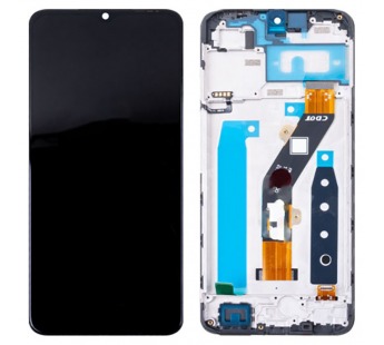 Дисплей для Infinix Smart 7 HD (X6516) модуль с рамкой Черный - OR#2070609