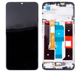 Дисплей для Realme C35 (RMX3511) модуль с рамкой Черный - OR#2070032