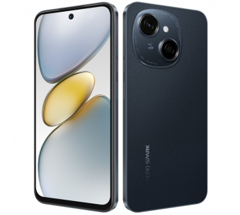 Смартфон TECNO SPARK Go 1 (KL4) 4/128GB Startrail Black/чёрный#2046627