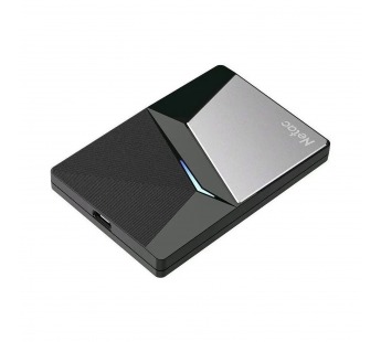 Внешний SSD накопитель Netac 480GB Z7S USB-C, USB 3.2 (black/silver) (237074)#2142996