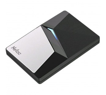 Внешний SSD накопитель Netac 480GB Z7S USB-C, USB 3.2 (black/silver) (237074)#2142995