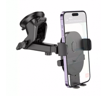 Держатель автомобильный Hoco зажим H19 Mighty (повр. уп.) лобовое стекло, приборная панель ((234930)#2046749