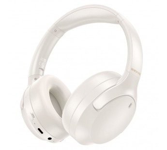 Bluetooth-наушники полноразмерные Borofone BO31 Prestige ANC (повр. уп.) (milky white) (237086)#2046762