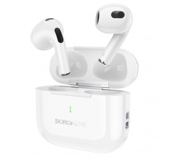 Беспроводные Bluetooth-наушники Borofone TWS BW58 APods 3 (повр. уп.) (white) (237191)#2046764