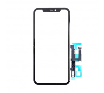 Стекло для переклейки iPhone 11 в сборе с тачскрином и OCA пленкой Черный - OR (Feaglet) (рамка в комплекте)#2063070