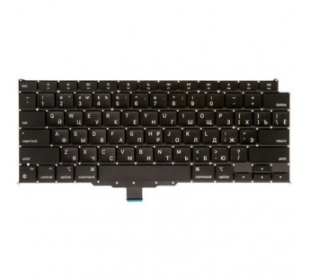 Клавиатура для ноутбука MacBook Air M1 13" A2337 (2020, прямой Enter RU) Черный#2071253
