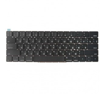 Клавиатура для ноутбука MacBook Pro 13"/Pro 15" A1706/A1707 (2016-2017, прямой Enter RU) Черный#2071264