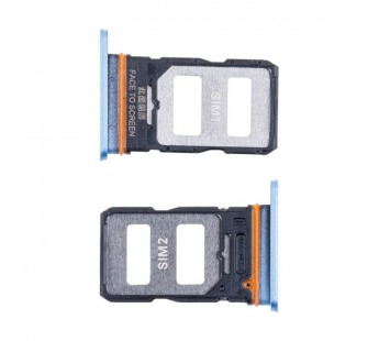 Держатель SIM для Xiaomi Poco X5 Pro 5G (22101320G) Синий#2065282