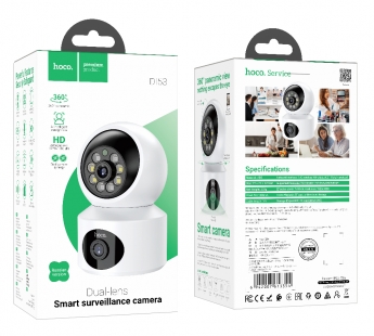 Видео камера Wi-Fi Hoco DI53 Smart Camera, белый#2047097