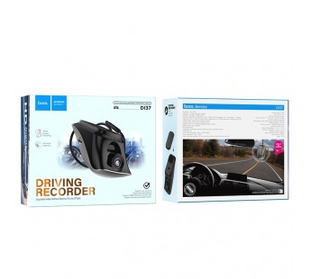 Автомобильный видеорегистратор Hoco DI37 (черный)#2086408