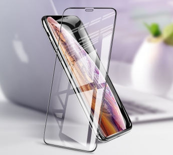 Защитное стекло Hoco G12 Iphone XR/11, полноразмерное, 5D, цвет черный (25)#2047140