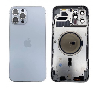 Корпус iPhone 12 Pro Max (Оригинал 100% Снятый) Серебро (Без комплекта)#2074725
