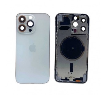 Корпус iPhone 13 Pro (Оригинал 100% Снятый) Белый (Без комплекта)#2074724