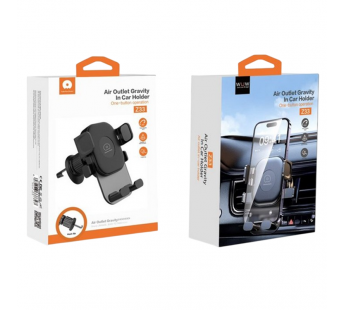 Автомобильный держатель WUW Z33 для телефона в решетку Черный#2071821