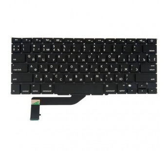 Клавиатура для ноутбука MacBook Pro 15" A1398 (2012-2015, прямой Enter RU) Черный#2071234
