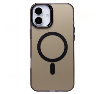 Чехол-накладка - SM025 SafeMag для "Apple iPhone 16 Plus" (black) (235552)#2049479