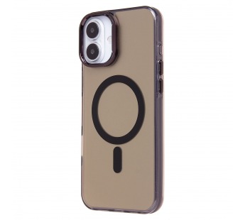 Чехол-накладка - SM025 SafeMag для "Apple iPhone 16 Plus" (black) (235552)#2049480