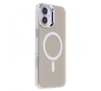 Чехол-накладка - SM025 SafeMag для "Apple iPhone 16 Plus" (white) (235554)#2049475