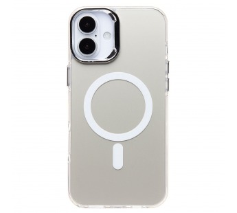 Чехол-накладка - SM025 SafeMag для "Apple iPhone 16 Plus" (white) (235554)#2049472